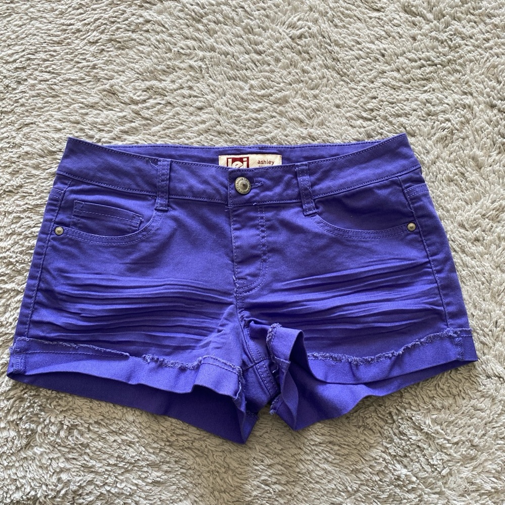 Purple shorts